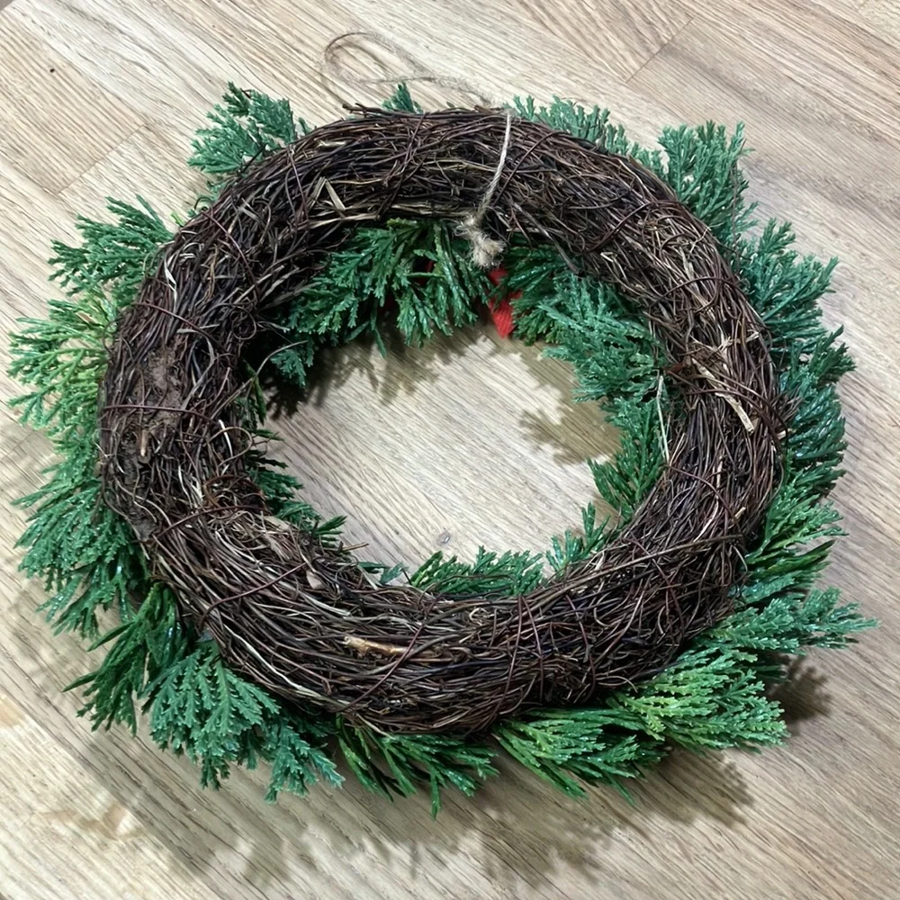 CHRISTMAS SMALL GREEN WREATH